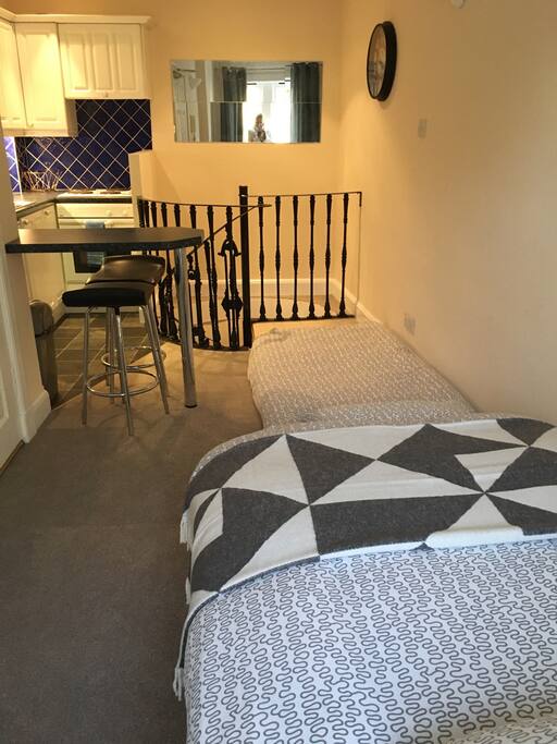 With 3rd bed made up