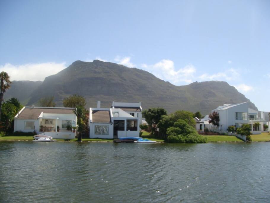 view across the water