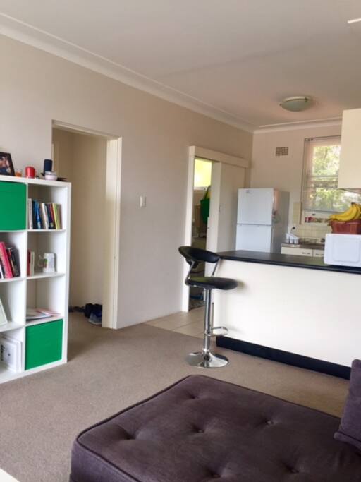 Open plan kitchen