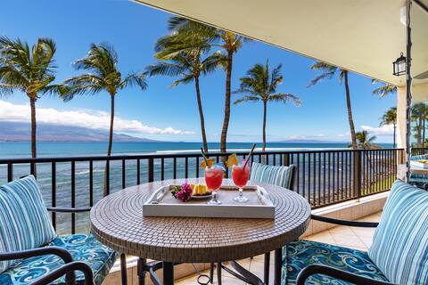 *Lauloa 309* Maui Prime Oceanfront Condo, A/C!