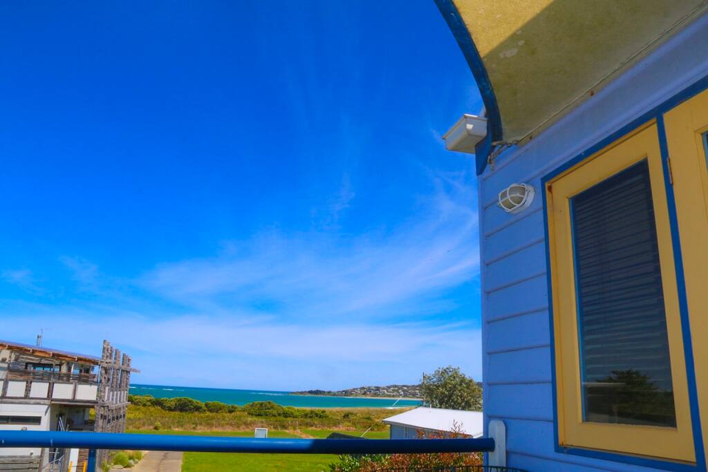 Sea view from terrace balcony