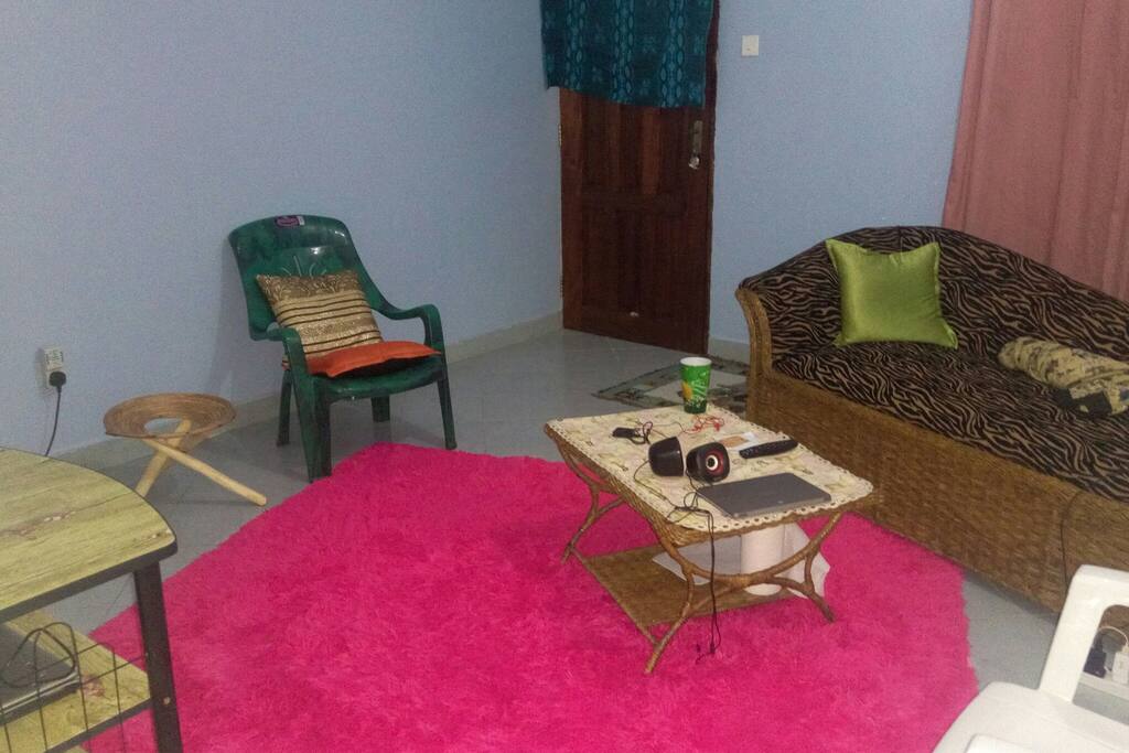 my living room before decoration.