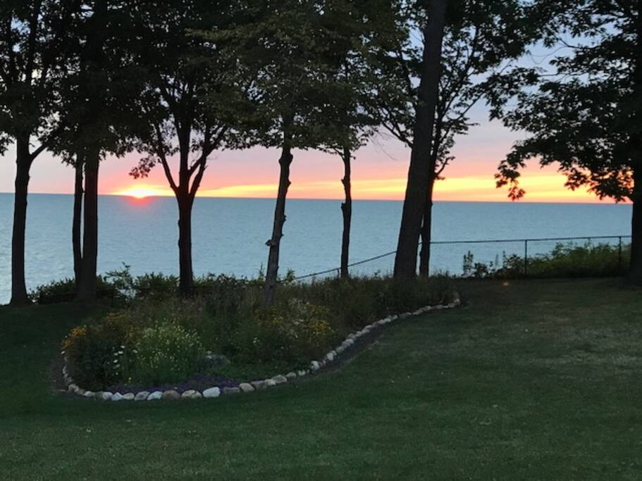 Majestic sunsets every night—best view at Edgewater!