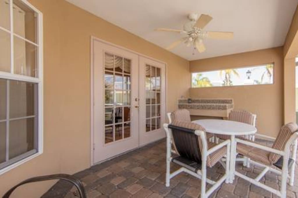 Covered lanai