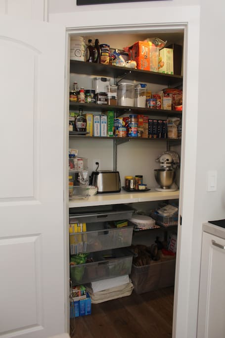 Stocked Pantry; Use Some, Leave Some for the next...