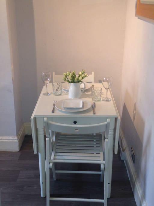 Small cosy dining area