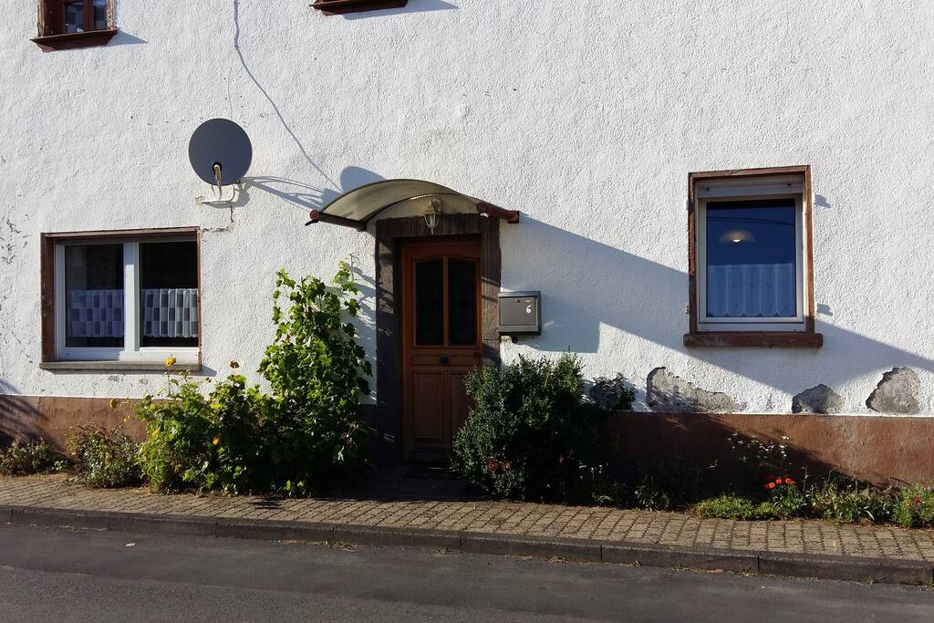 Eingangstür der Ferienwohnung