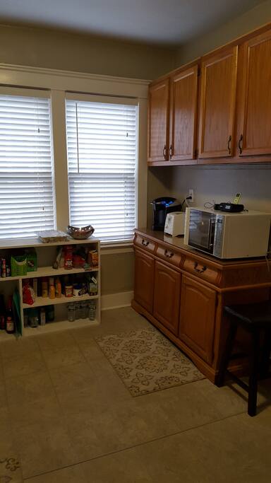 Ample storage for groceries