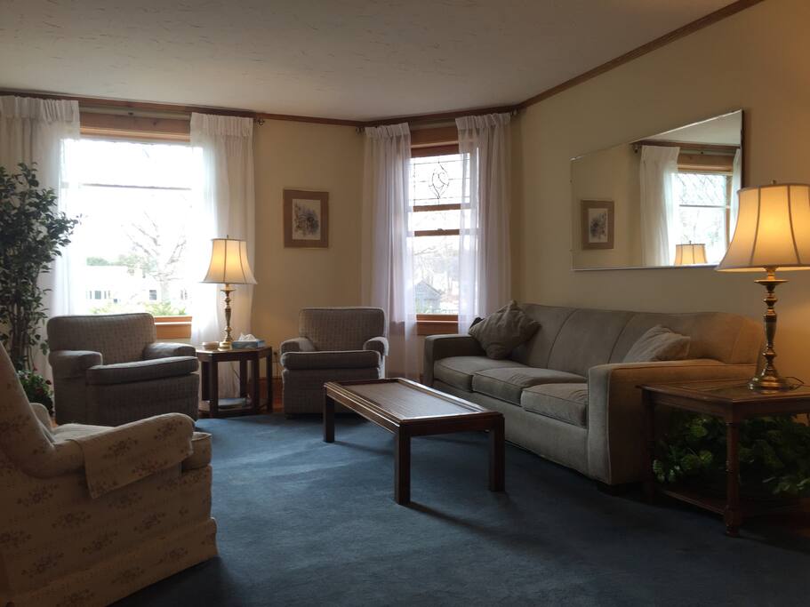 Living Room w-River View