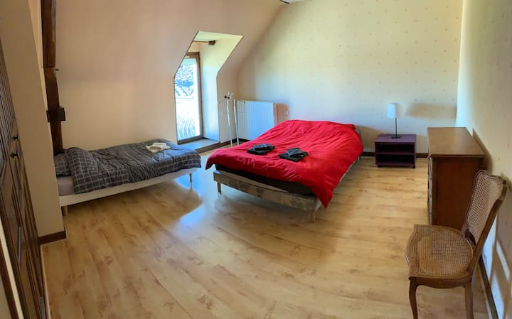 Chumba cha kulala 1 (sakafu)