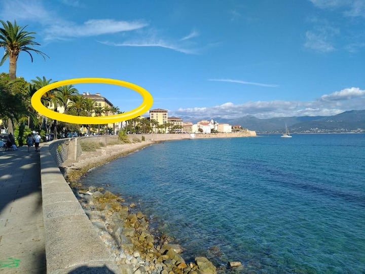Корсика набережная ул 73 фото Pietrosella: аренда домов на набережной - Корсика, Франция Airbnb