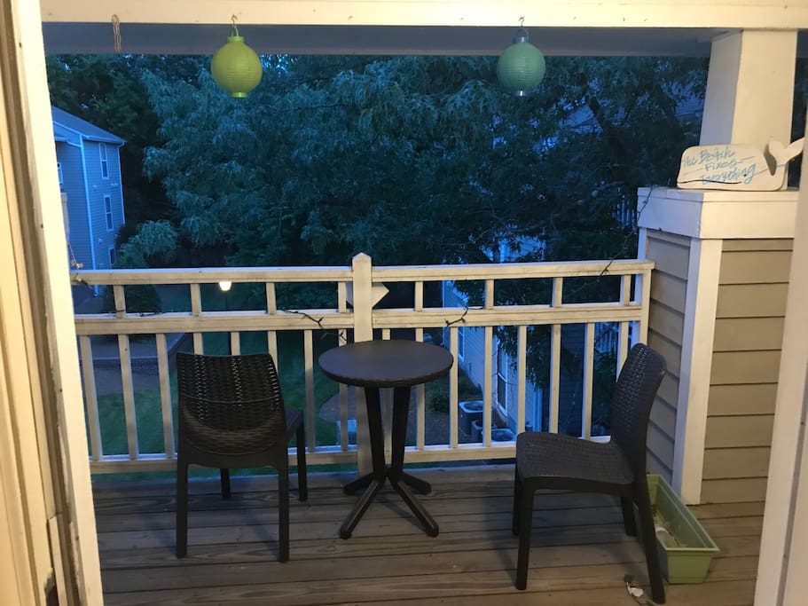 Back patio