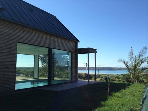Sea View Villa - Indoor Heated Pool Sauna