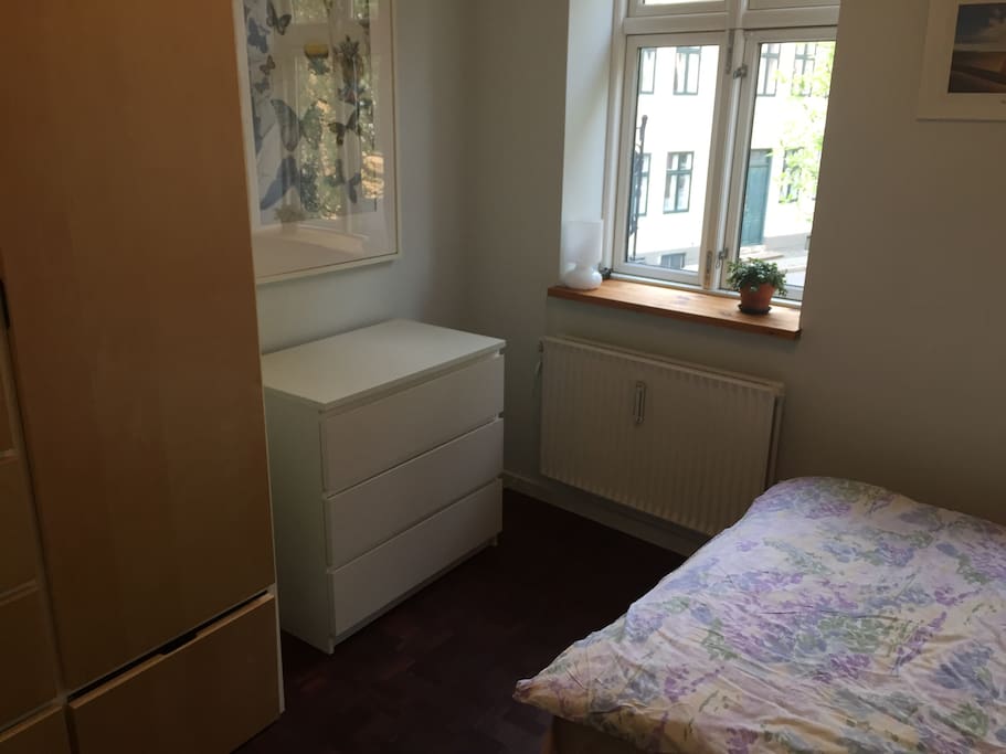 Storage in the spare room
