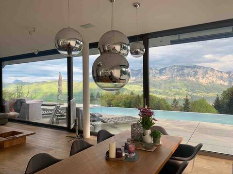 Attersee Luxury Design Villa w Pool and Sauna