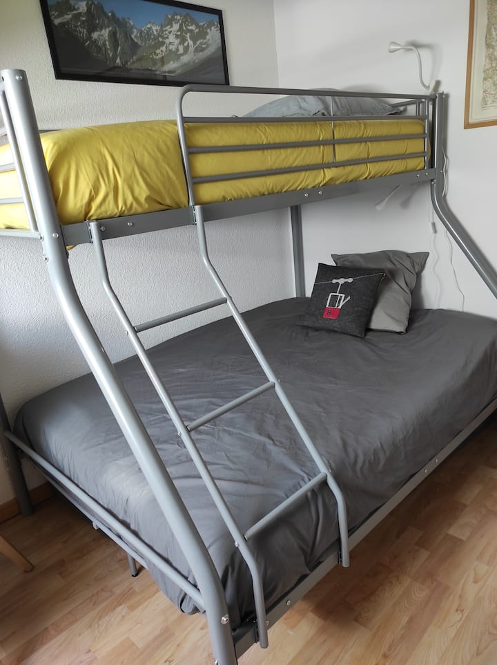 Chambre 2- Lit superposé 140*190 et 90*190