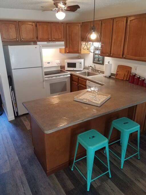 Fully equipped kitchen