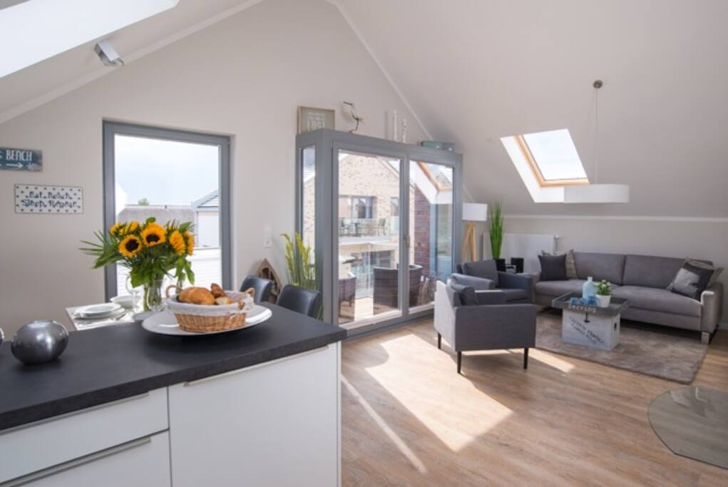 Balkon zum Yachthafen
