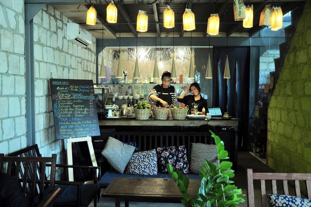 NEW: our cafe downstairs have just opened. Traditional breakfast and delicious Vietnamese coffee available everyday!