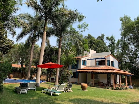 Hermosa casa con vista el cerro del Tepozteco