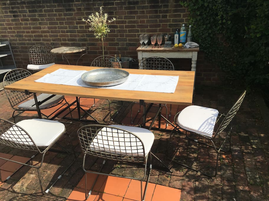 Outside Table Area