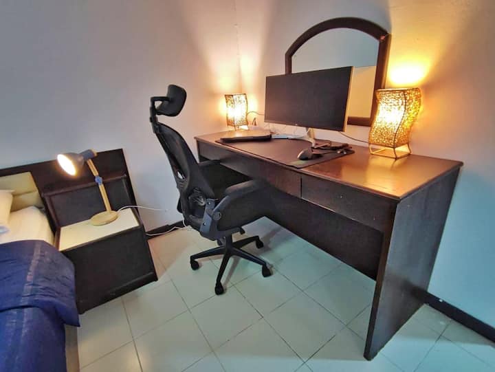 Workspace evidence from Modern Remote Online Worker Condo, Heart of Nimman