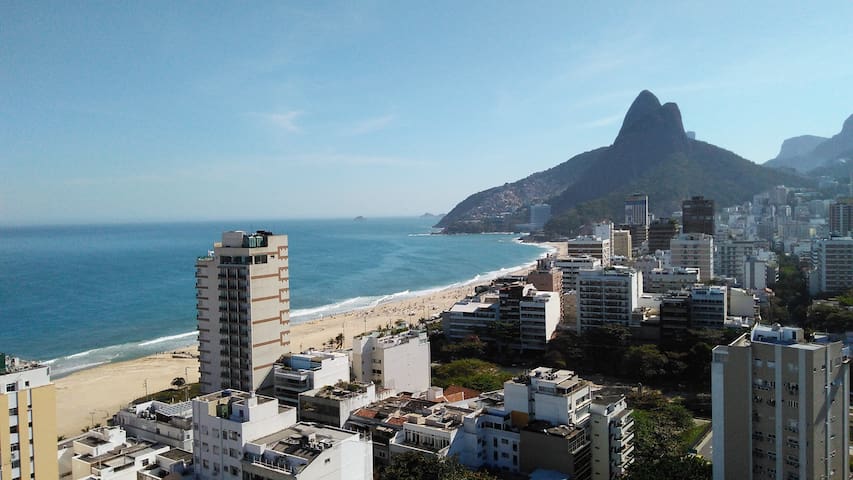 Flat Vista Mar Ipanema piscina 17º andar RIO Rj