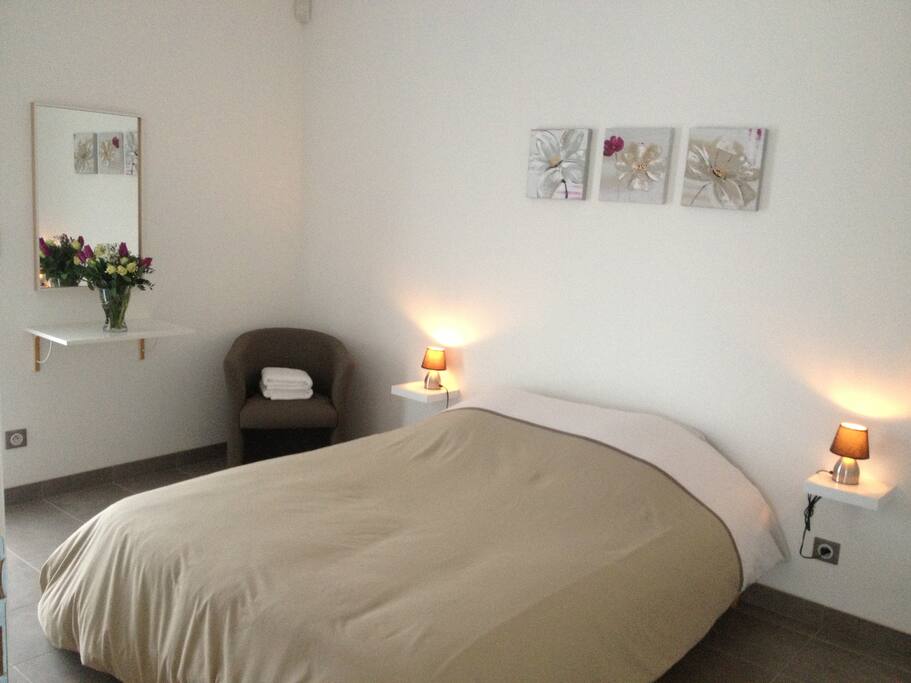 Chambre Ambre au rez de chaussée