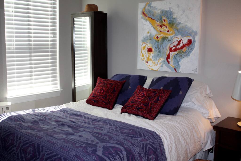 private room w dresser and closet is located on the first floor .