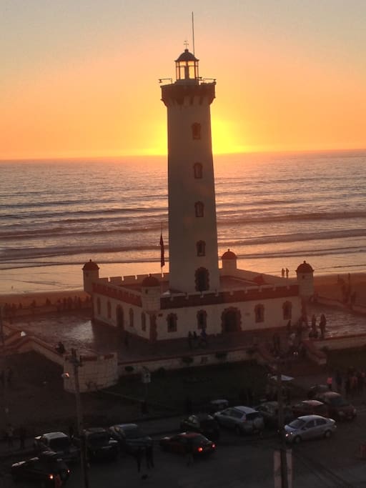 Increíble vista a la bahía y El Faro