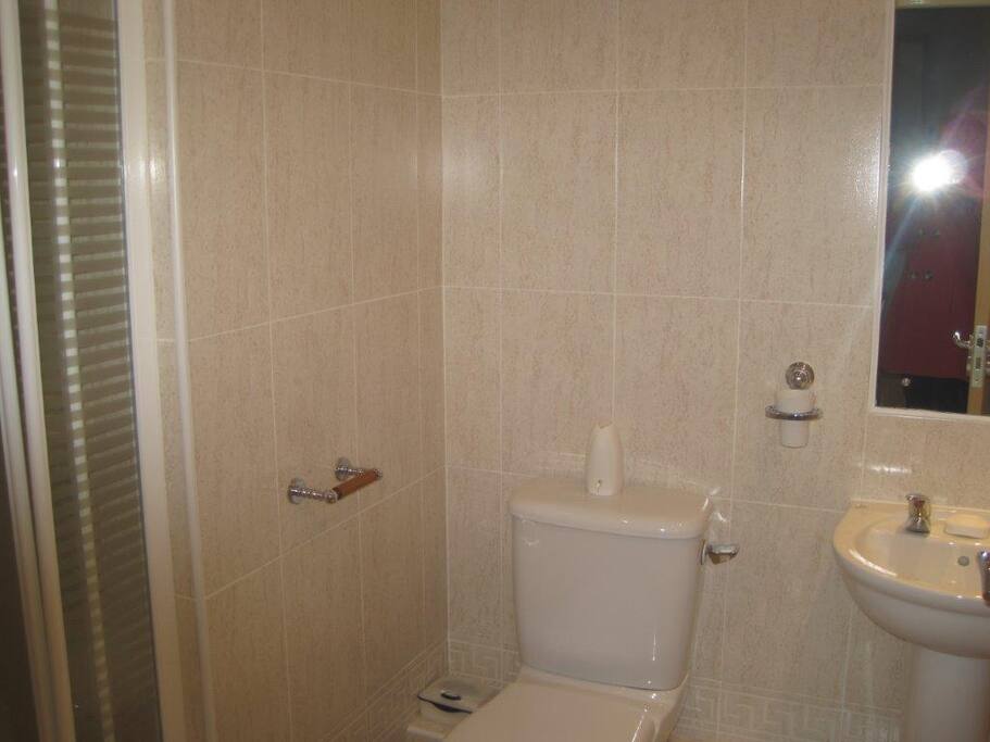 En suite shower room
