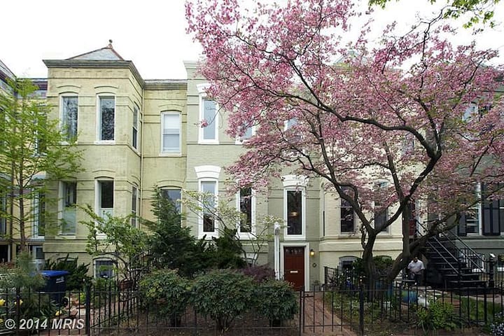 Walk to Capitol/Metro/etc, w/parking, pets/kids OK