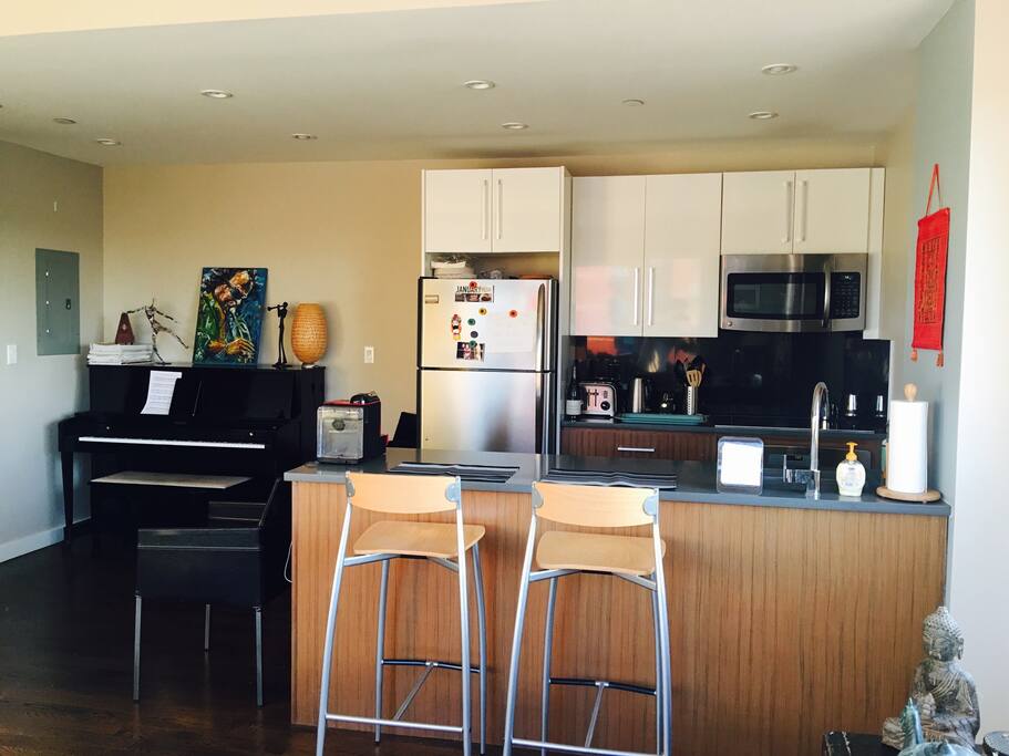 Modern Kitchen w/ Nespresso Machine