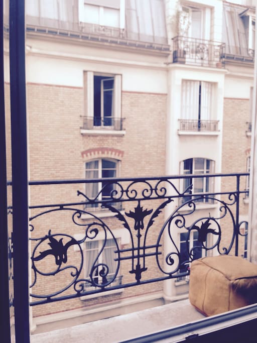 Deux petits balcons où prendre le soleil