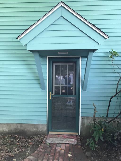 Front door to Guest house