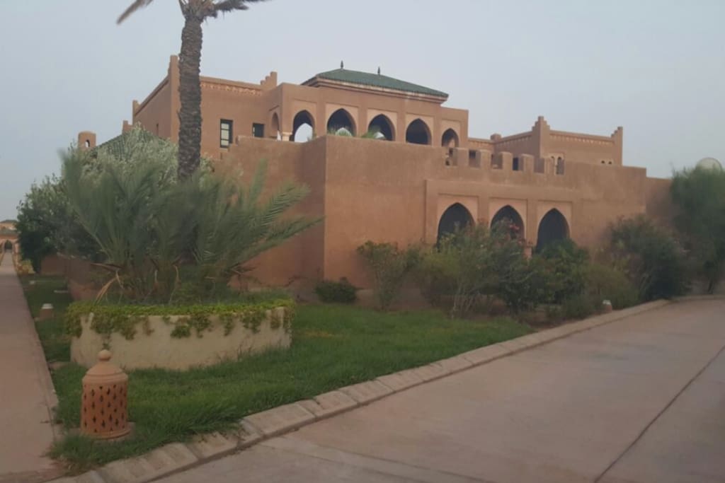 Villa vue extérieur