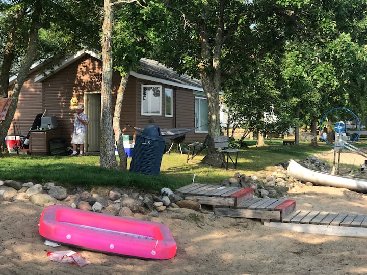 Wolf Cabin 6 on Wolf Lake Cabins for Rent in Cass Lake, Minnesota