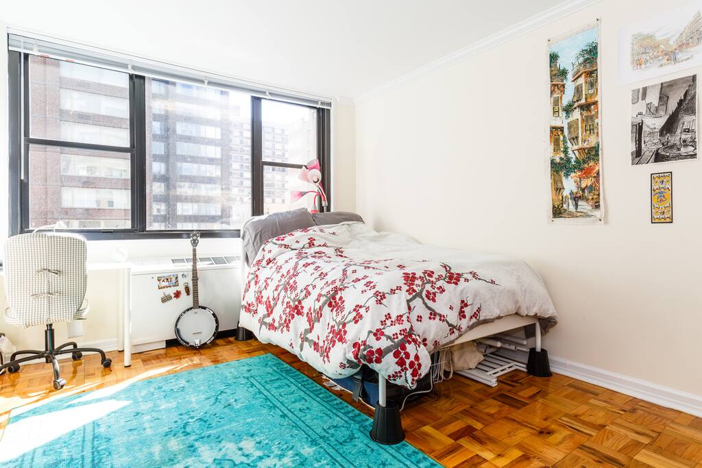 Your room includes your own AC/heater so you can be completely comfortable.
