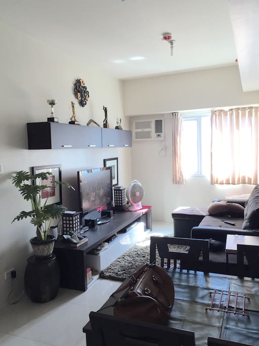 42 inch TV with cable, dvd, home theatre, WIFI , 2 aircons