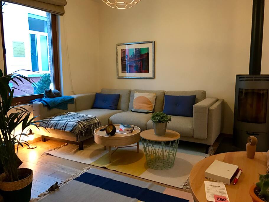 The living room