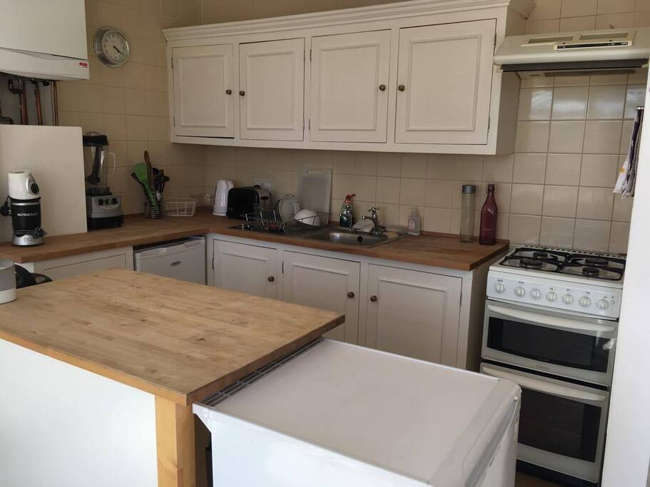 Open plan kitchen