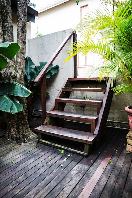 Private entrance