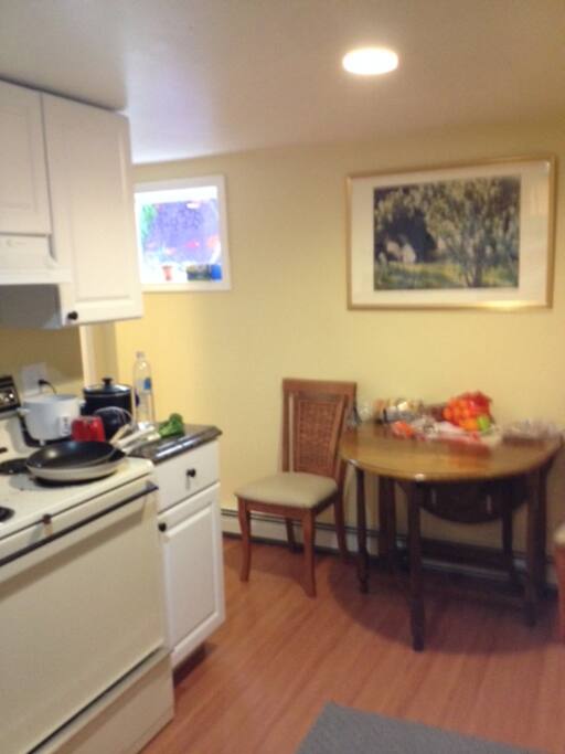 Shared dining area