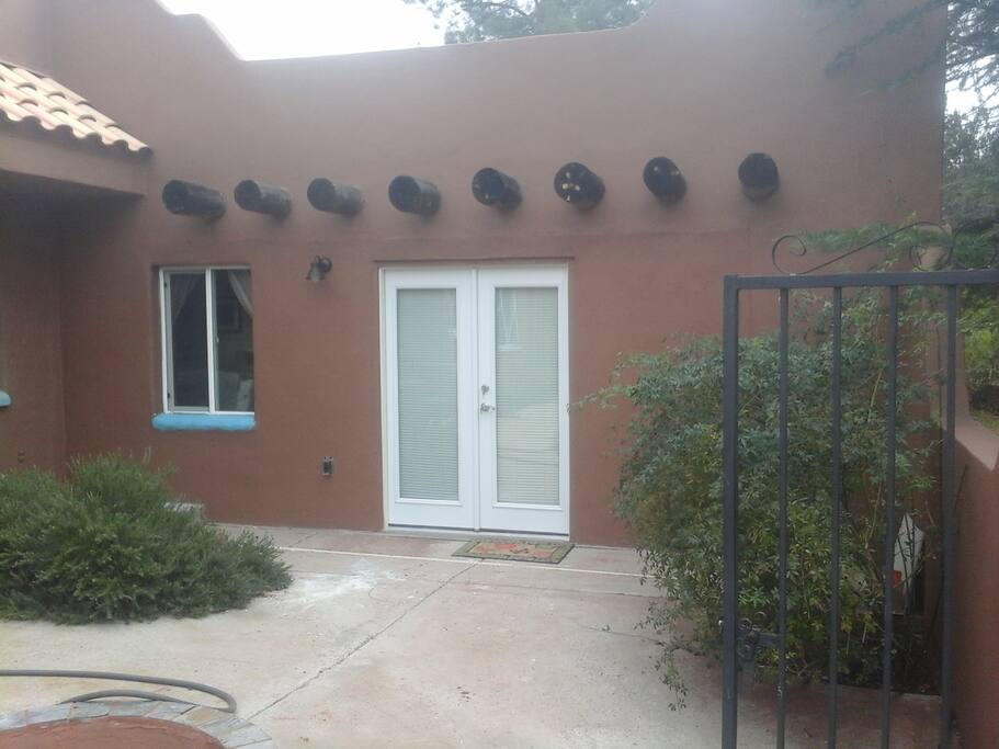Private front entrance