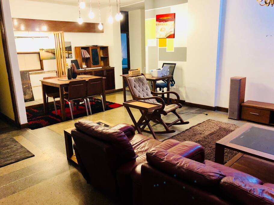 Dinning area and a small office/study table