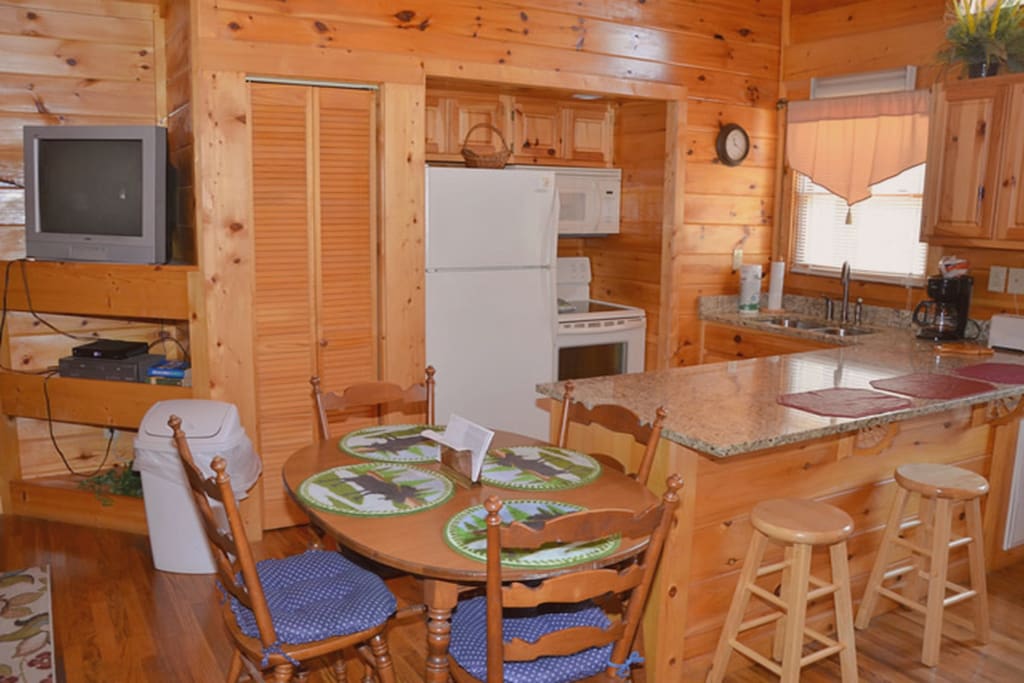 Spacious open vaulted ceilings