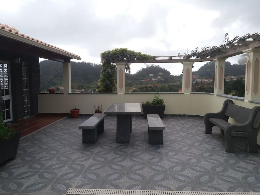Use our lovely outdoor space to relax and enjoy the views!