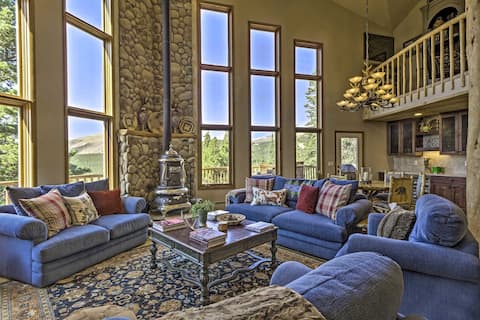 Spacious Fairplay Retreat w/ Hot Tub & Fire Pit!