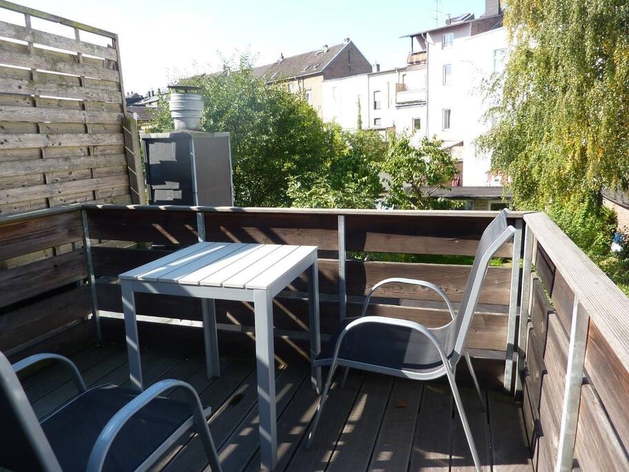 Die schicke Terrasse