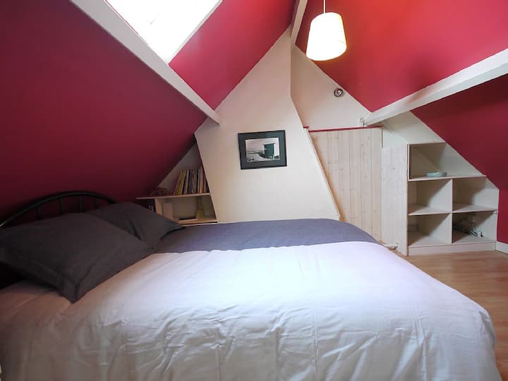 habitación con aire acondicionado